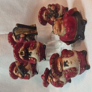 Vintage Mexican Folk Art Mariachi 7 piece Band